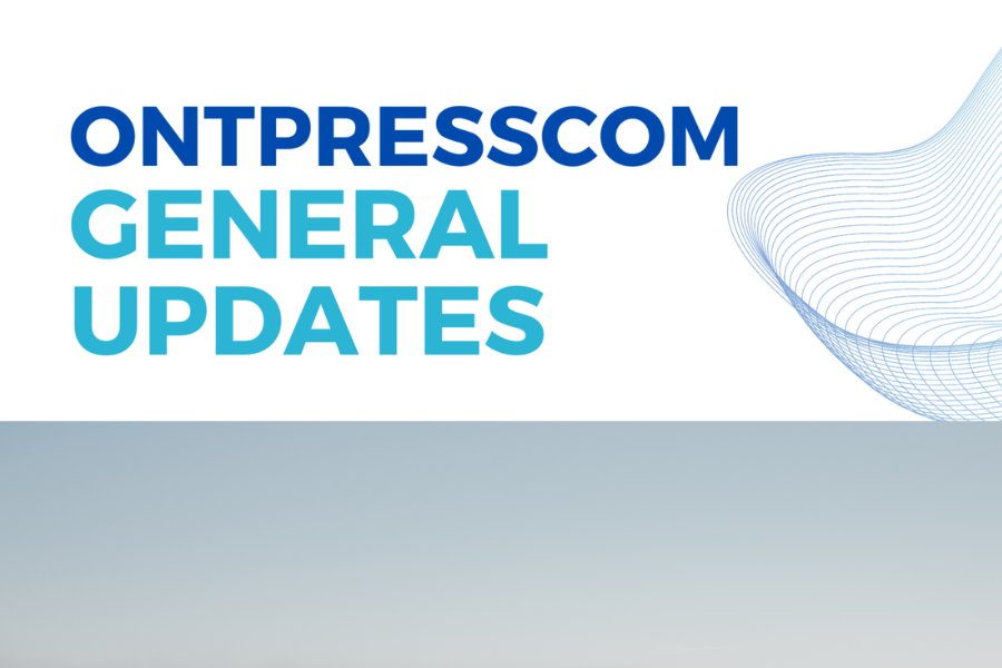 ontpresscom general updates